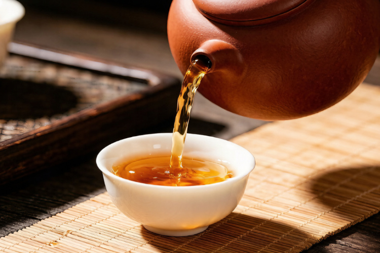 Zen Tea Meditation Experience at Guanghua Temple